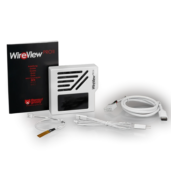 Thermal Grizzly WireView Pro II GPU 12V-2x6 Reversed Video Card Sensor - White