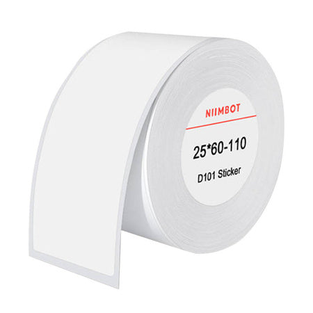 Thermal labels Niimbot stickers 25x60 mm 110 pcs (White) - Labels<<<Label printers<<<Office<<<InnproXML