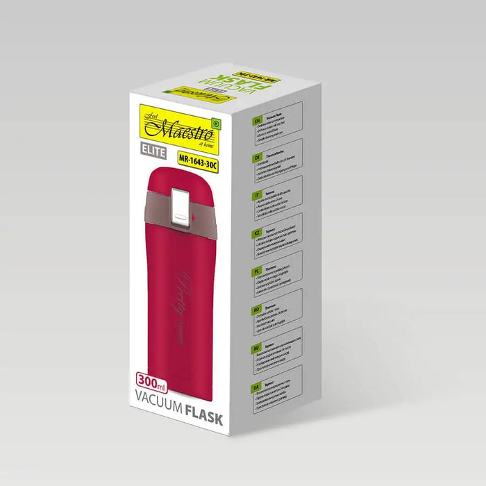 Thermal mug MAESTRO MR-1643-30C (0,3L) Burgundy - Flasks & thermal mugsAGD-TKT<<<Home Appliance - ProductsAGD<<<ActionPL