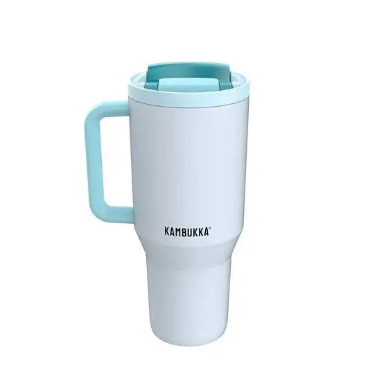 Thermal mug with telescopic straw Kambukka Rio Tumbler 950ml Frosty Coconut - Flasks & thermal mugsAGD-TKT<<<Home