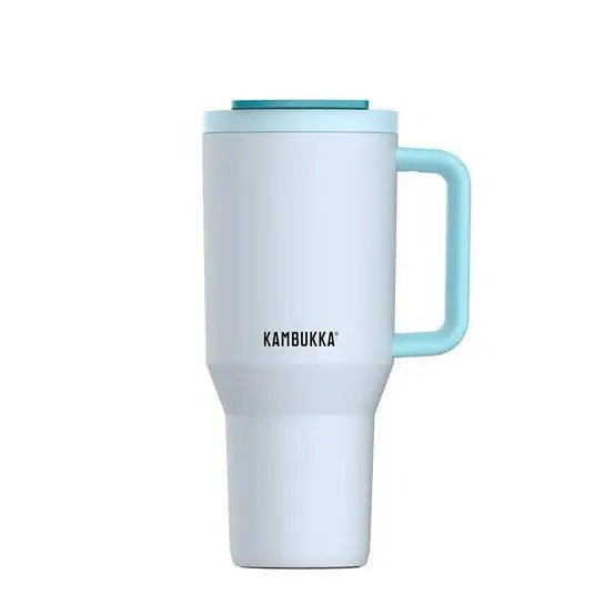 Thermal mug with telescopic straw Kambukka Rio Tumbler 950ml Frosty Coconut - Flasks & thermal mugsAGD-TKT<<<Home