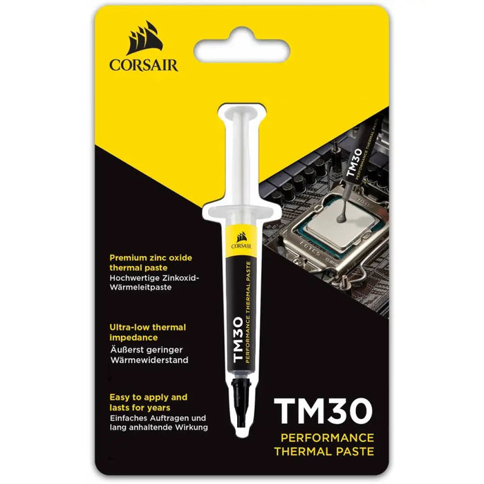 Thermal Paste Syringe Corsair TM30 - Компютър Мрежи и компоненти<<<Компютри|