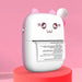 Thermal printer mini cat HURC9 - pink - Photo accessories<<<HurtelXML