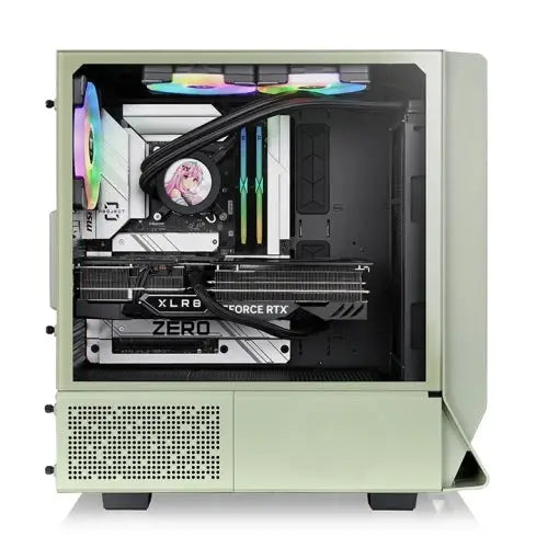 Thermaltake Ceres 350 Matcha Green - Кутии за компютри<<<THERMALTAKE компоненти за