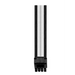 Thermaltake Mod Sleeved Cable Black & White 301mm - Аксесоари<<<THERMALTAKE компоненти за