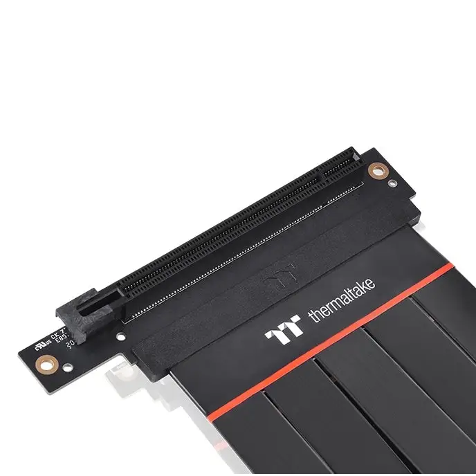 Thermaltake PCI Express Extender 90° Black 200mm - Аксесоари<<<THERMALTAKE компоненти за