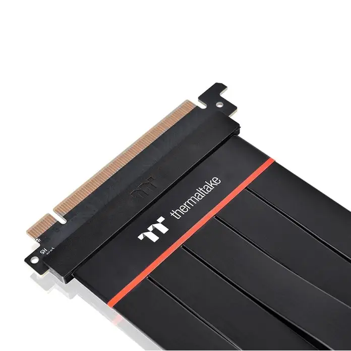 Thermaltake PCI Express Extender 90° Black 200mm - Аксесоари<<<THERMALTAKE компоненти за