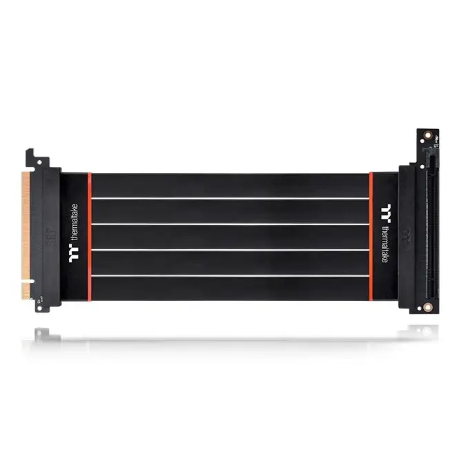 Thermaltake PCI Express Extender 90° Black 200mm - Аксесоари<<<THERMALTAKE компоненти за