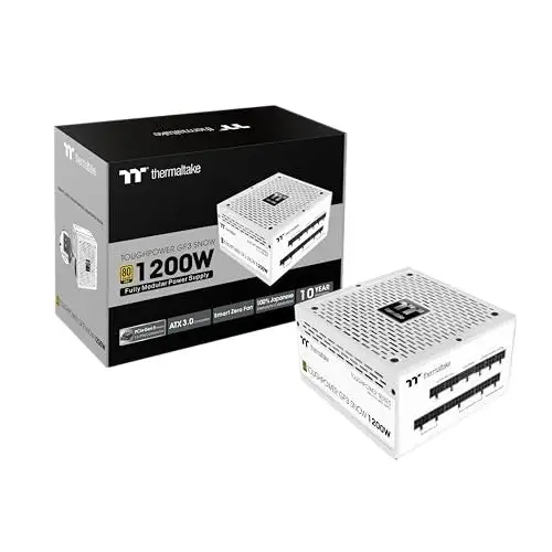 Thermaltake Toughpower GF3 Snow 1200W - TT Premium Edition power supply unit 24-pin ATX ATX White