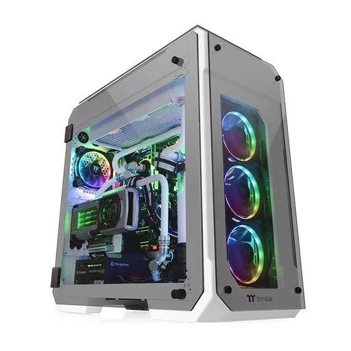 Thermaltake View 71 TG ARGB Snow - Кутии за компютри<<<THERMALTAKE компоненти за компютри<<<THERMALTAKE<<<PolyComp
