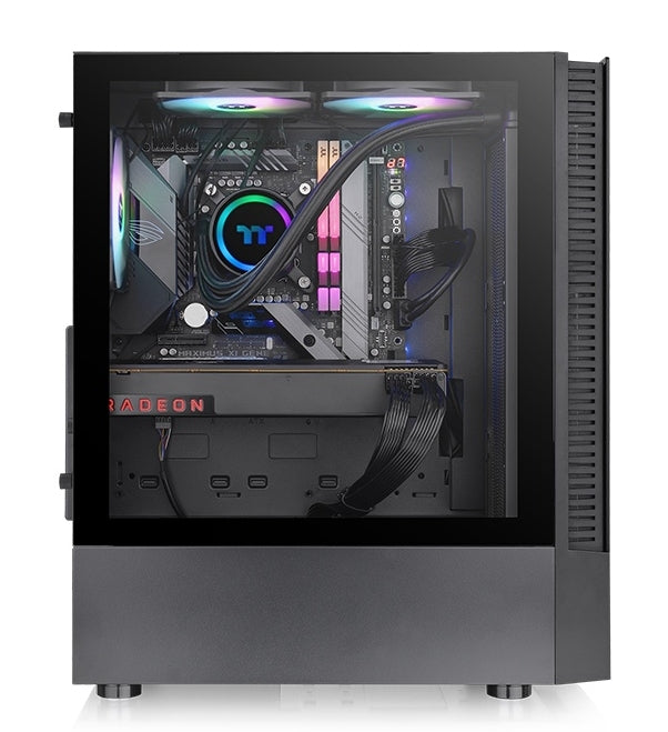 ATX Semi-tower Box THERMALTAKE View 200 TG ARGB Black