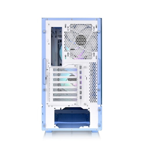 Case Thermaltake - Ceres 330 ARGB, 25th AE, mid tower, blue/transparent