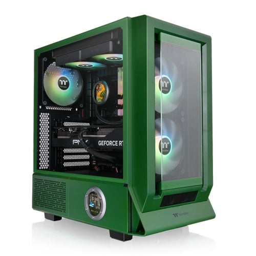 Thermaltake Case - Ceres 350, mid tower, Racing Green