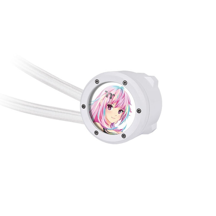 Thermaltake TH360 V2 Ultra EX ARGB Sync CPU Liquid Cooler Snow Edition + Thermaltake Ceres 350 White