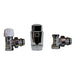 THERMOHEAD IN SET CAYMAN -3 CHROME THS THERMOSTYLE CORNER 1/2’’ - Фитинги и аксесоари за отопление<<<Отоплителна