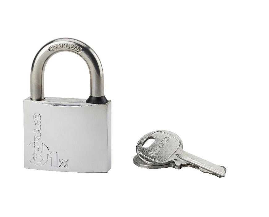 PADLOCK 50MM CHROME MACH 1