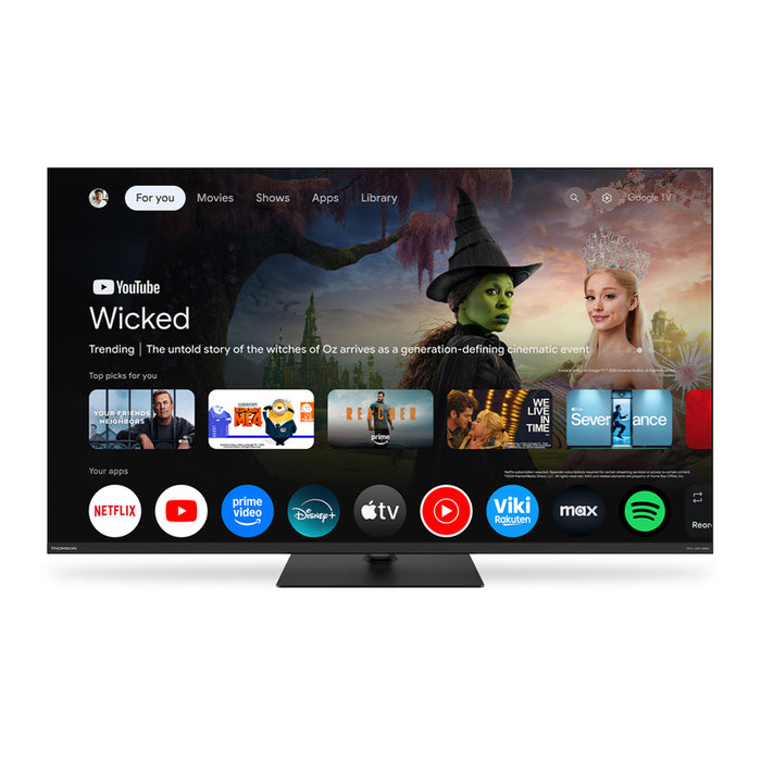 TV THOMSON 43MG7C15 4K Ultra HD Mini LED SMART TV, GOOGLE TV, 43.0 ", 109.0 cm