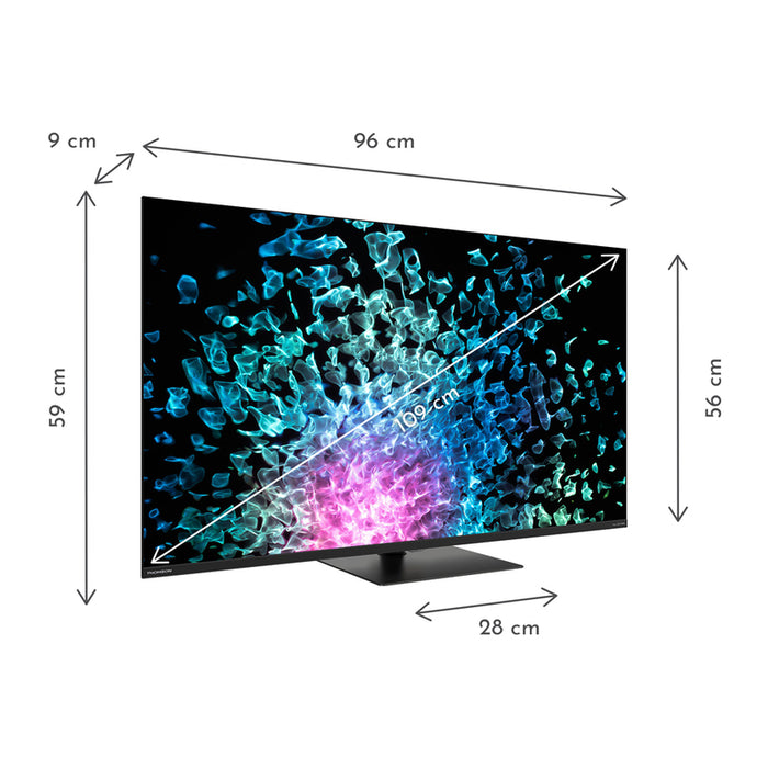 TV THOMSON 43MG7C15 4K Ultra HD Mini LED SMART TV, GOOGLE TV, 43.0 ", 109.0 cm