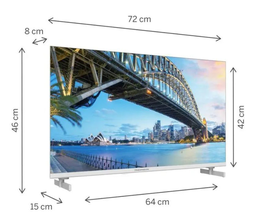 TV THOMSON 32HG2S15W LED SMART TV, GOOGLE TV, 32.0 ", 80.0 cm