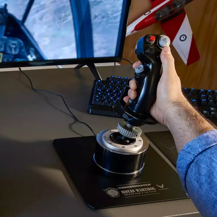 Thrustmaster HOTAS Warthog Flight Stick Wired Flight Simulator for PC Black - Геймпадове<<<Геймърска периферия<<<ValiAPI