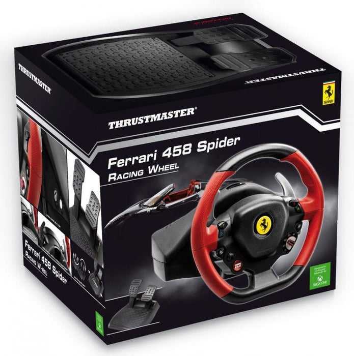 THRUSTMASTER Steering Wheel, Ferrari 458 Spider Racing Wheel, for XBox