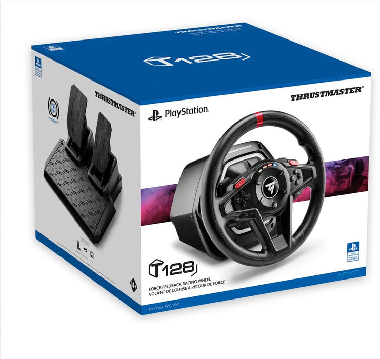 THRUSTMASTER T128 steering wheel, For PC / PS4 / PS5