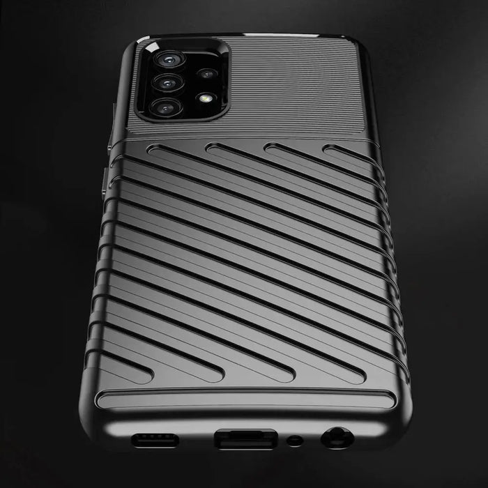 Thunder Case Flexible Tough Rugged Cover TPU Case for Samsung Galaxy A32 5G blue - Cell phone cases