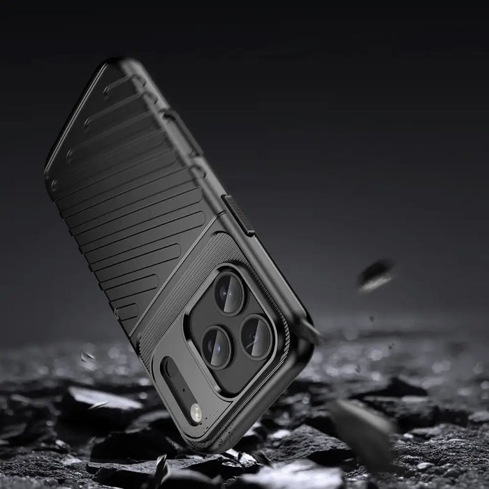 Thunder Case for iPhone 17 Pro Max - Black - Cell phone cases and covers<<<HurtelXML