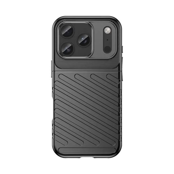 Thunder Case for iPhone 17 Pro Max - Black - Cell phone cases and covers<<<HurtelXML