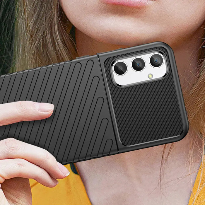 Thunder Case case for Samsung Galaxy A34 5G silicone armor case black - Cell phone cases and covers<<<HurtelXML