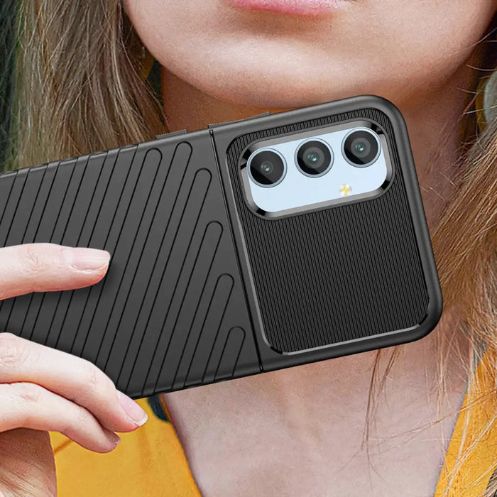 Thunder Case case for Samsung Galaxy A54 5G silicone armor case black - Cell phone cases and covers<<<HurtelXML
