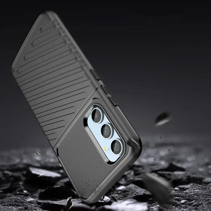 Thunder Case case for Samsung Galaxy A54 5G silicone armor case black - Cell phone cases and covers<<<HurtelXML