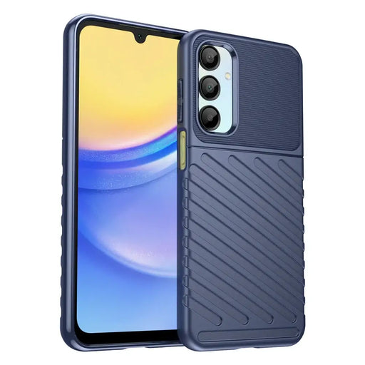 Thunder Case for Samsung Galaxy A56/A36 silicone armored cover - blue - Cell phone cases and covers<<<HurtelXML