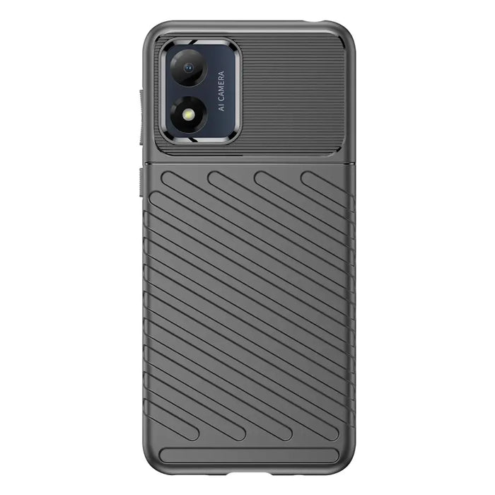 Thunder Case Motorola Moto E13 Silicone Armored Cover Black - Cell phone cases and covers<<<HurtelXML