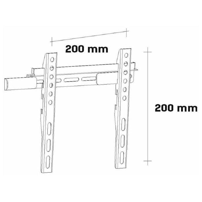 TV Stand THUNDER STTV TTS-L200 BLACK