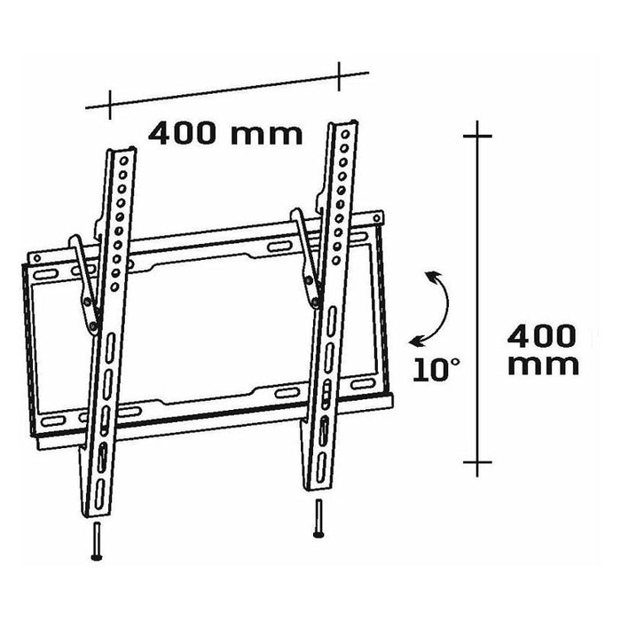TV Stand THUNDER STTV TTS-P210 BLACK