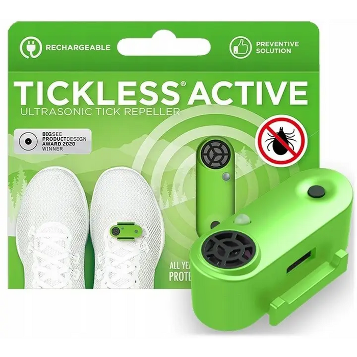 TICK REPELLENT FOR HUMANS TICKLESS ACTIVE GREEN - Insect repellantsWYS-ODO<<<Home accessoriesWYS<<<ActionPL