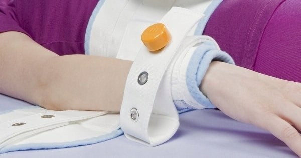 Wrist restraint and immobilisation belt