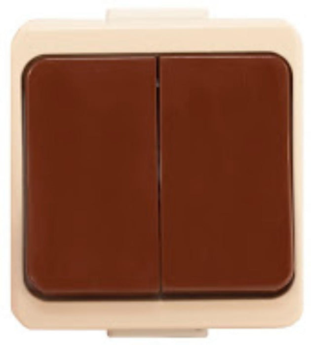 KEY DOUBLE BEIGE BROWN IP44 TIMEX