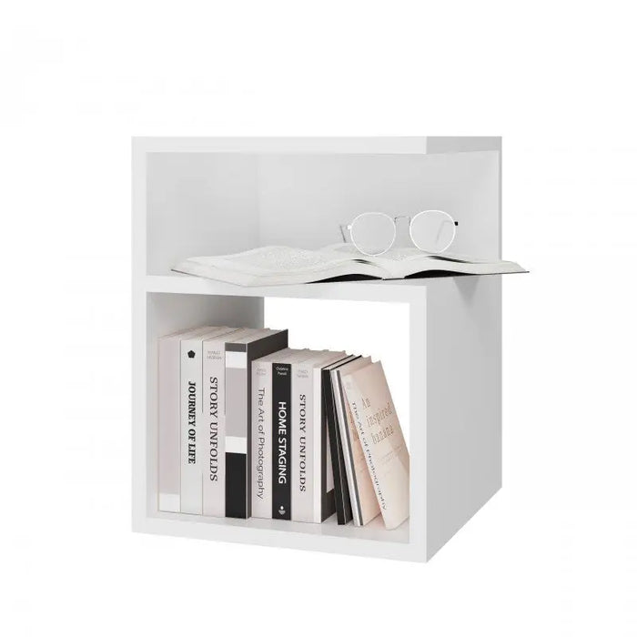TINI bedside table 30x30x40 cm white - Bedside tables made of furniture boardSZN-PME<<<Bedside tablesSZN<<<ActionPL