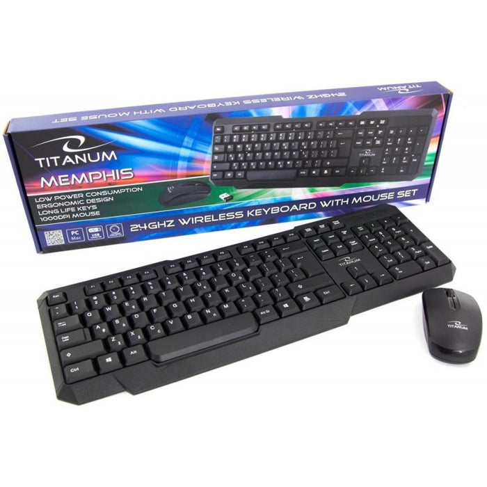 Titanum MEMPHIS keyboard+mouse set