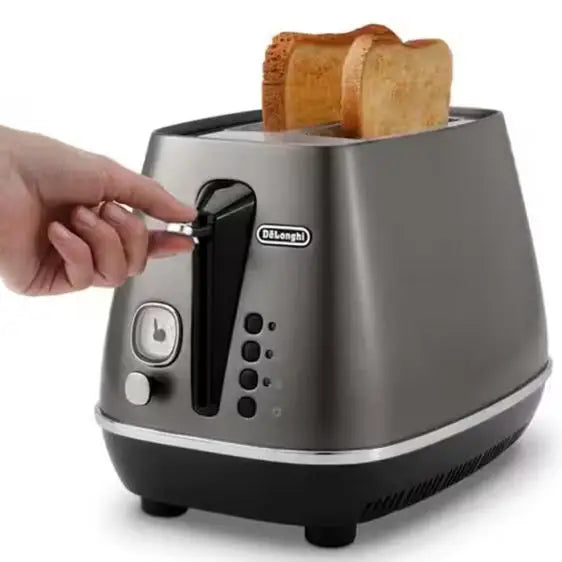 Toaster DeLonghi Distinta Titanium CTIN2103.TB - Тостери<<<Уреди за кухня<<<Малки електроуреди<<<TechnoMix
