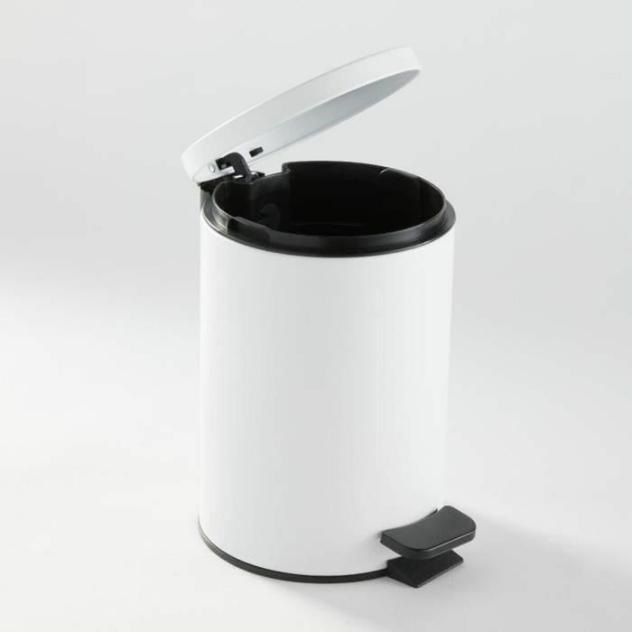 Pedal bin TODAY UTILITY White 3 L 17 x 25 cm