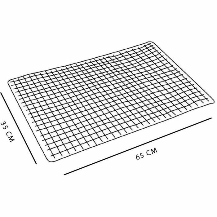 Non-Slip Bath Mat TODAY HOY - UTILITY 40 x 60 cm Black PVC