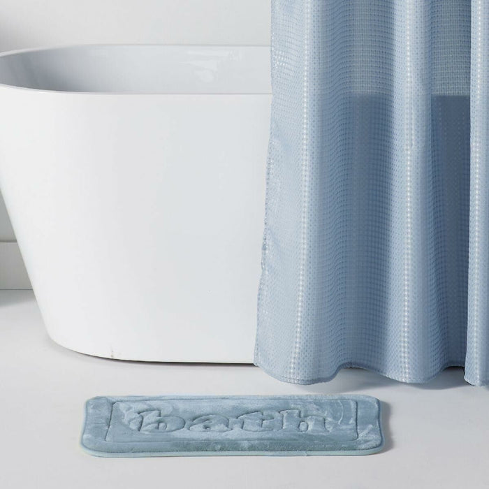 Non-Slip Bath Mat TODAY UTILITY Blue 40 x 60 cm