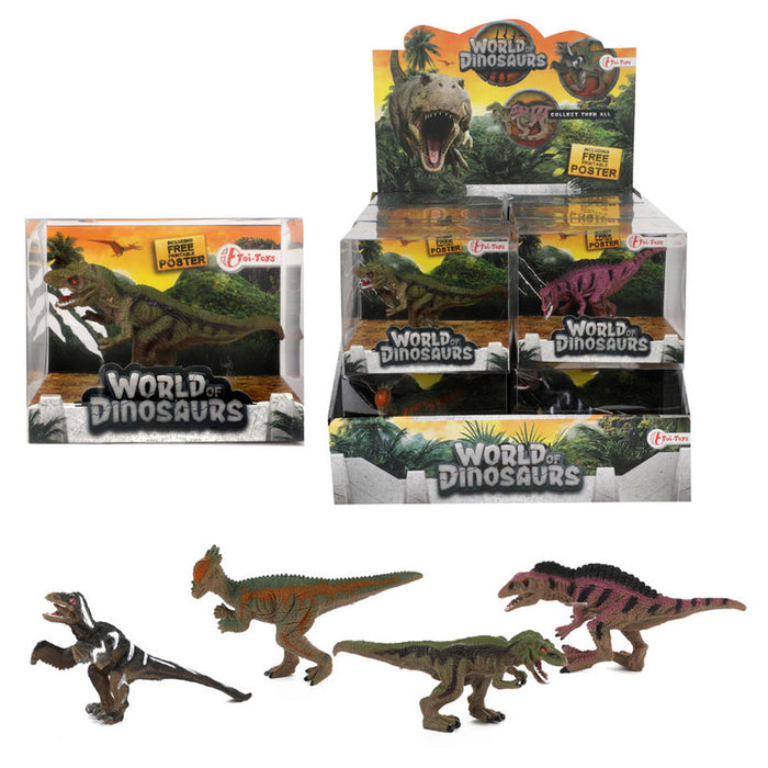 CHILDREN'S TOY TOI TOYS WORLD OF DINOSAURS 7C ASSORTMENT