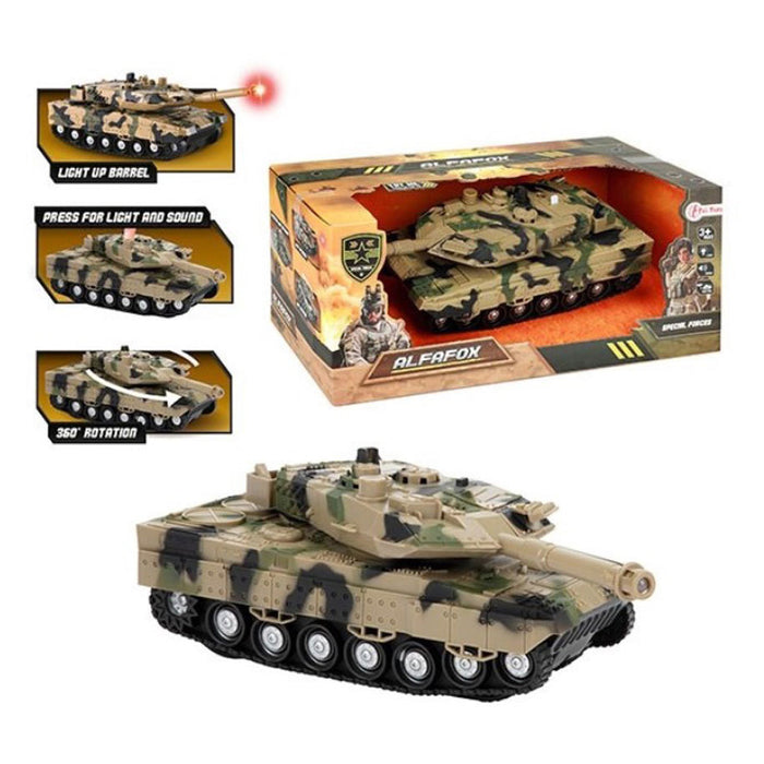 TOY TOYS TANK ALFAFOX SOUND AND LIGHT