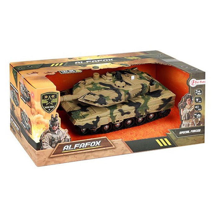 TOY TOYS TANK ALFAFOX SOUND AND LIGHT