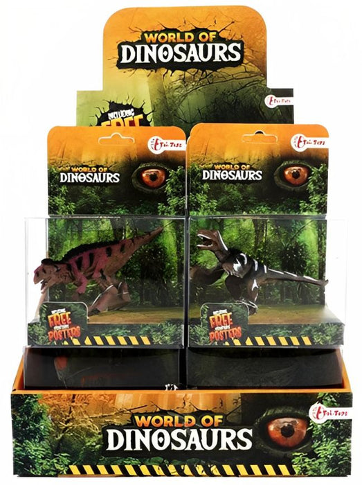 CHILDREN'S TOY TOI TOYS WORLD OF DINOSAURS 7C ASSORTMENT