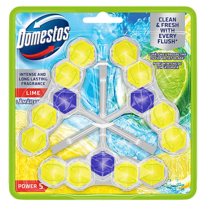 TOILET BLOCKS 3X50 G LIME DOMESTOS - Почистващи препарати<<<Домашни потреби<<<Кухня<<<Praktiker